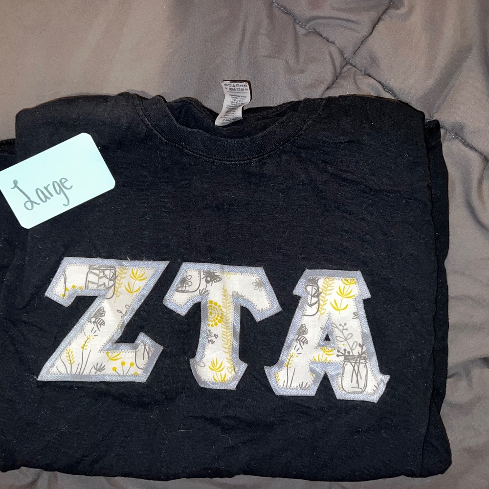 ZTA SEWN LETTERS